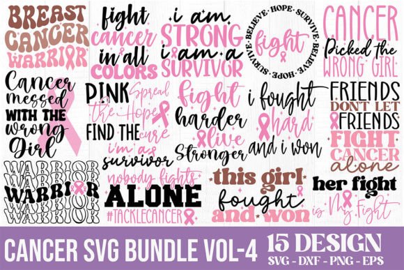 Cancer SVG Bundle Vol-4: A Versatile Graphics Tool for Crafts