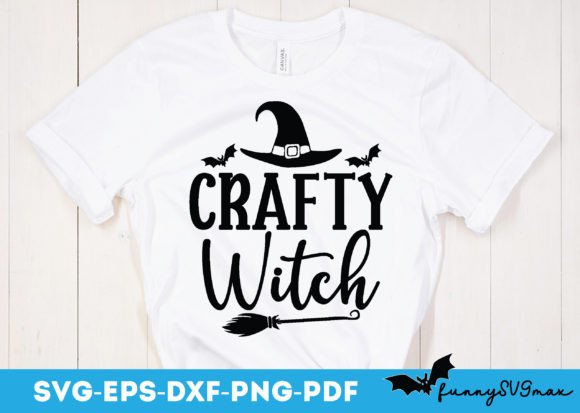 Crafty Witch Svg: A Charming Addition for Halloween Graphics and Crafts