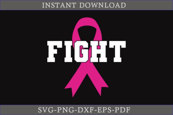 Enhancing Local Business Branding with Fight Breast Cancer Awareness SVG File