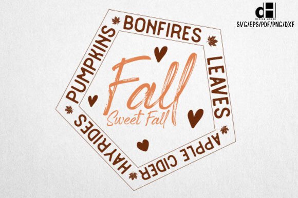 Fall Sweet Fall SVG PNG Design Review