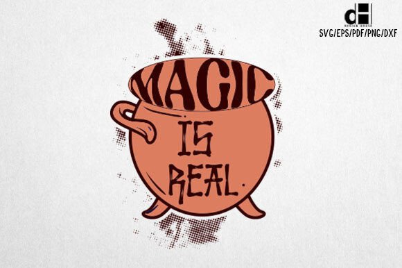 Halloween Witch Magic SVG PNG for Creative Crafts
