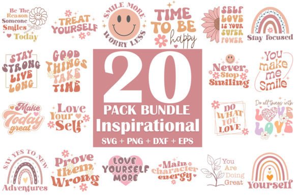 Inspirational Quotes SVG Bundle for Creative Graphics