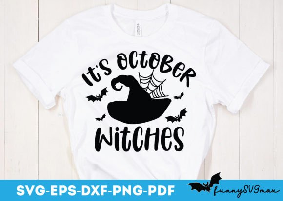 October Witches SVG for Graphics and Crafts