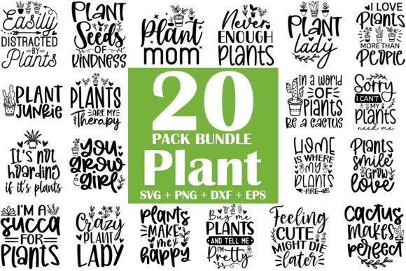 Plant SVG Bundle: A Versatile Graphics Asset for Crafts and More