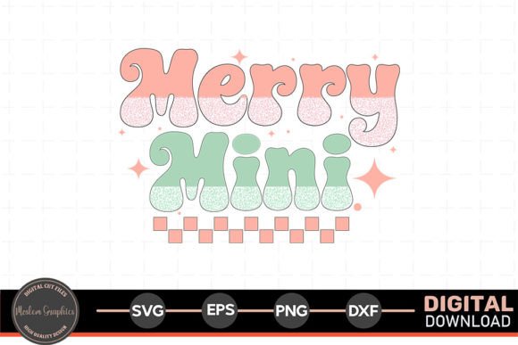 Review: Merry Mini - Retro Christmas SVG for Graphics and Crafts