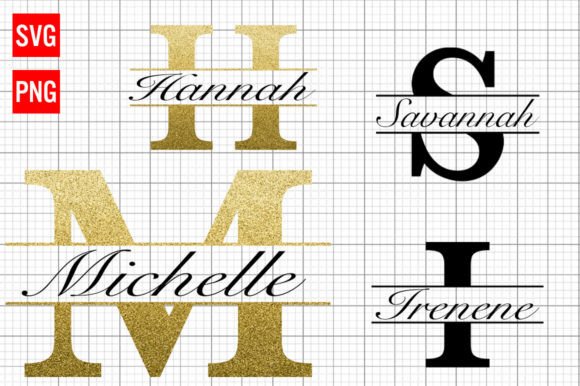 Review: Mono Grame Gold Frame SVG PNG for Graphics and Crafts