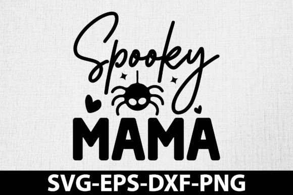 Spooky Mama Svg: A Charming Halloween Embroidery Design