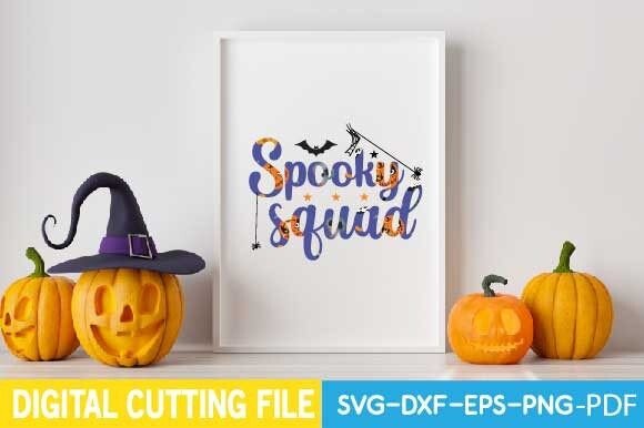 Spooky Squrd Svg: A Unique Graphic for Creative Crafts
